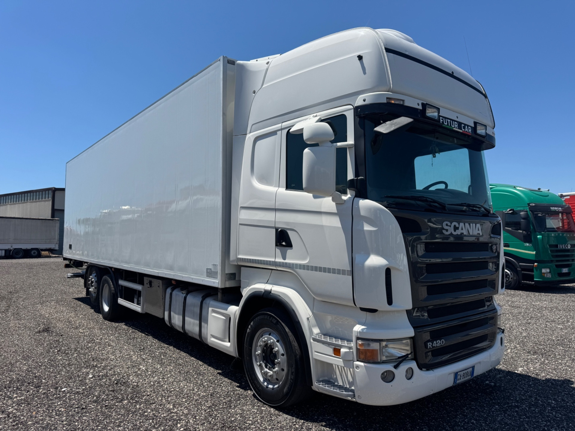 Scania R420 Cella Frigo 9.60 mt e Sponda – 2005 Tachigrafo a Disco