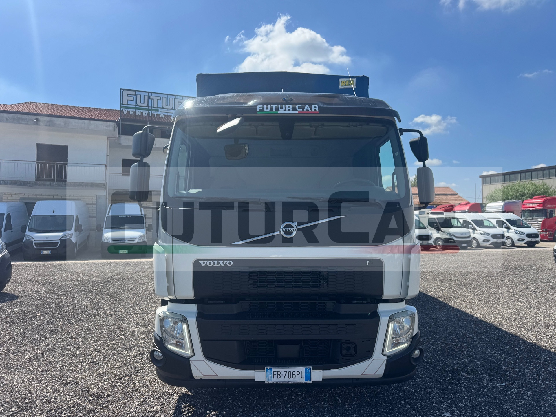 Volvo FE 320 Centina 6.20 m e Sponda 2016 Euro 6