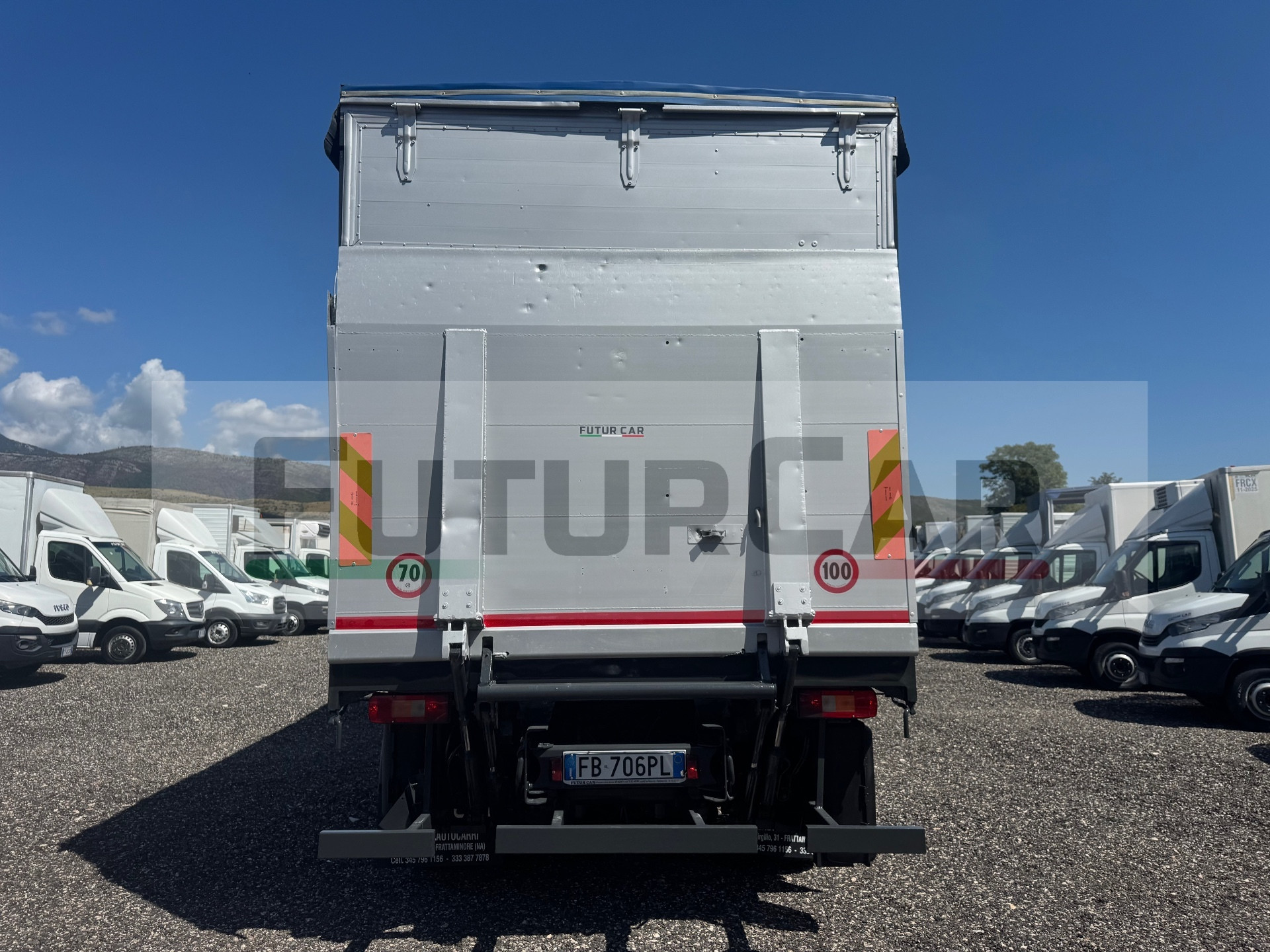 Volvo FE 320 Centina 6.20 m e Sponda 2016 Euro 6
