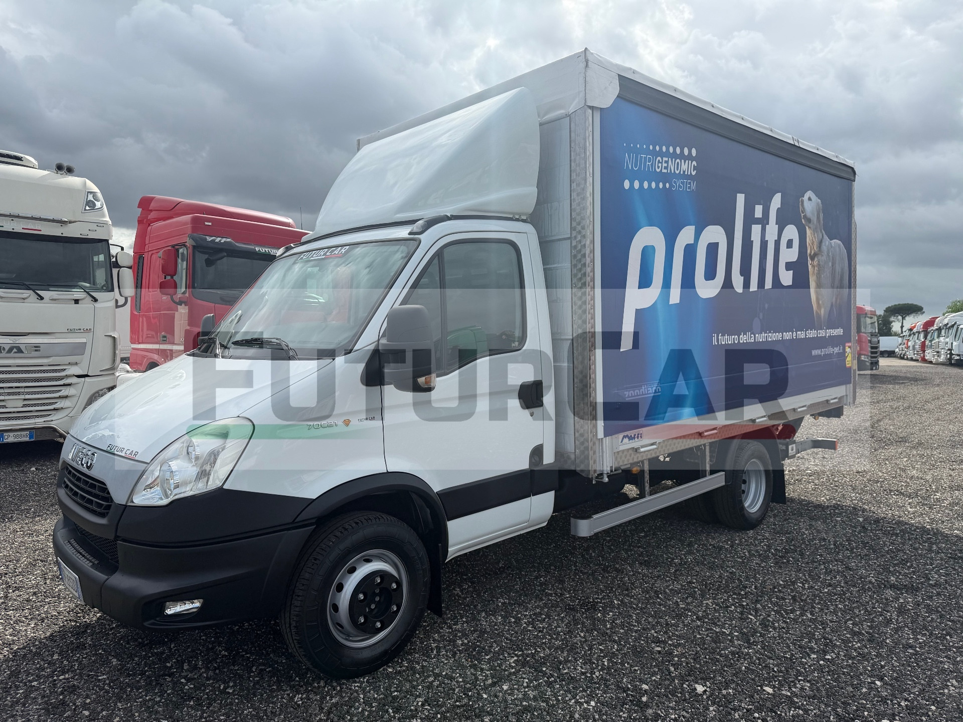 Iveco Daily 70C21 3.0 Diesel 210CV Centina e Sponda Dhollandia (2013) Euro 5