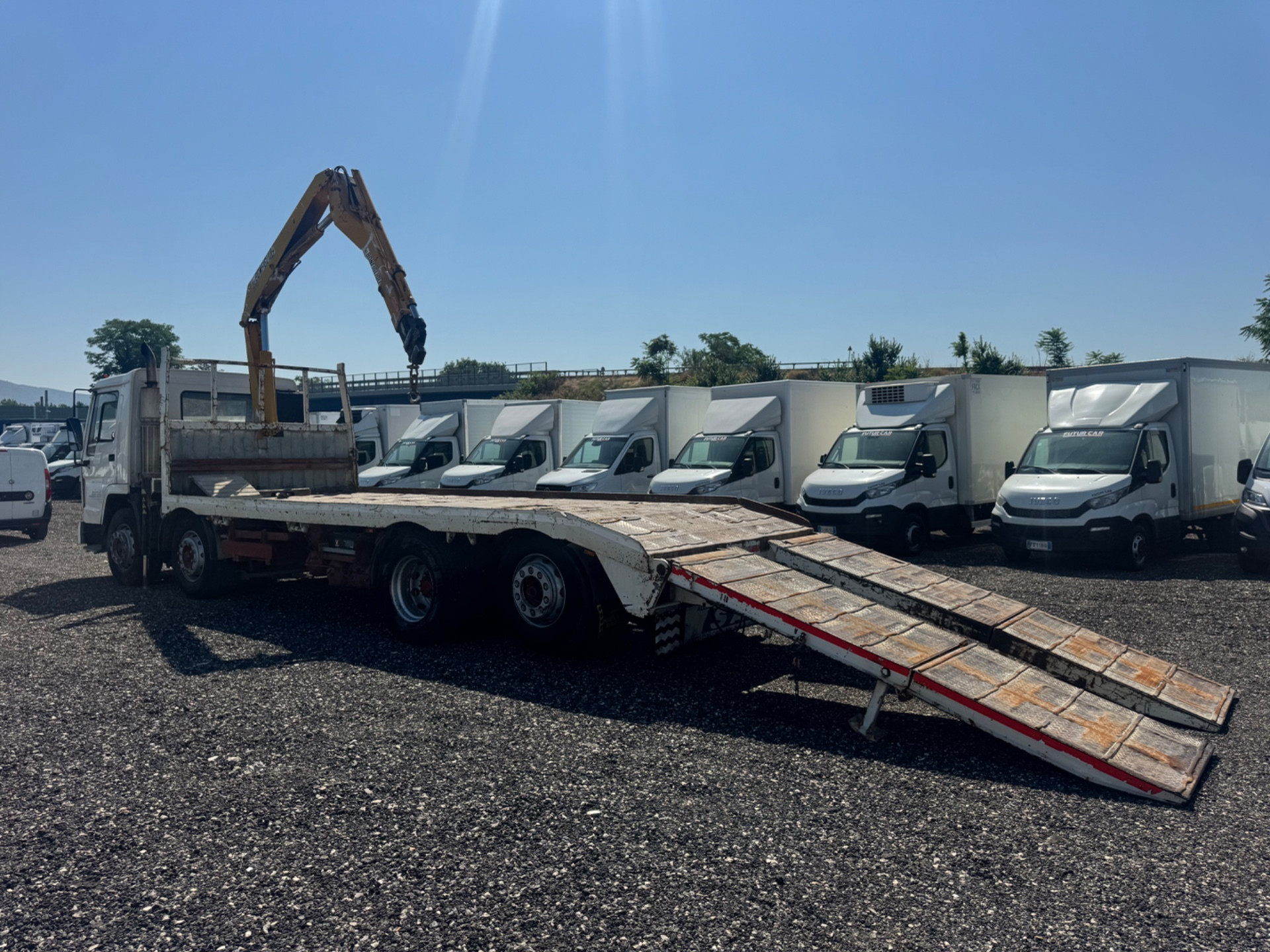 Volvo 4 Assi Gru e Carrellone – 1994