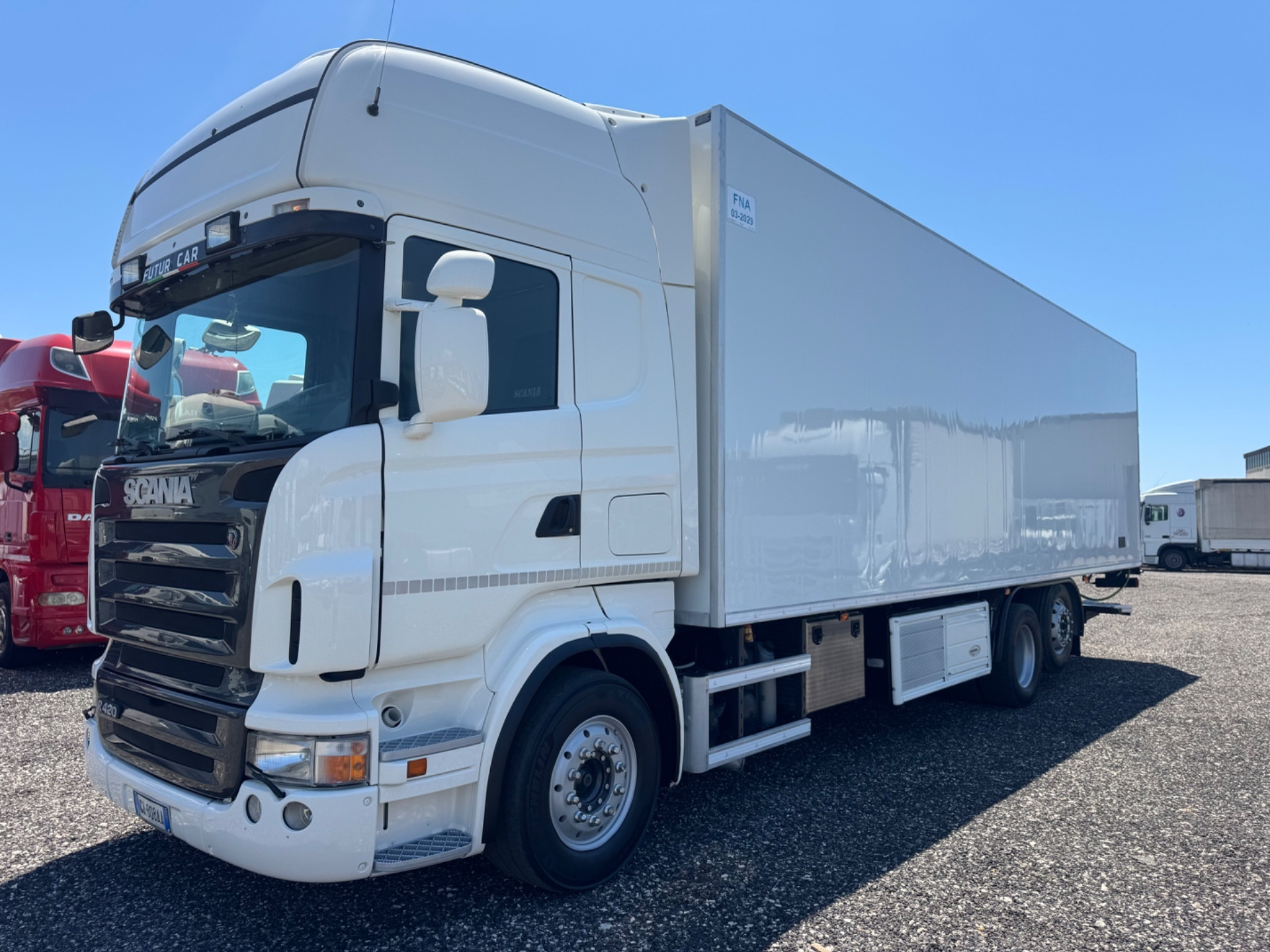 Scania R420 Cella Frigo 9.60 mt e Sponda – 2005 Tachigrafo a Disco