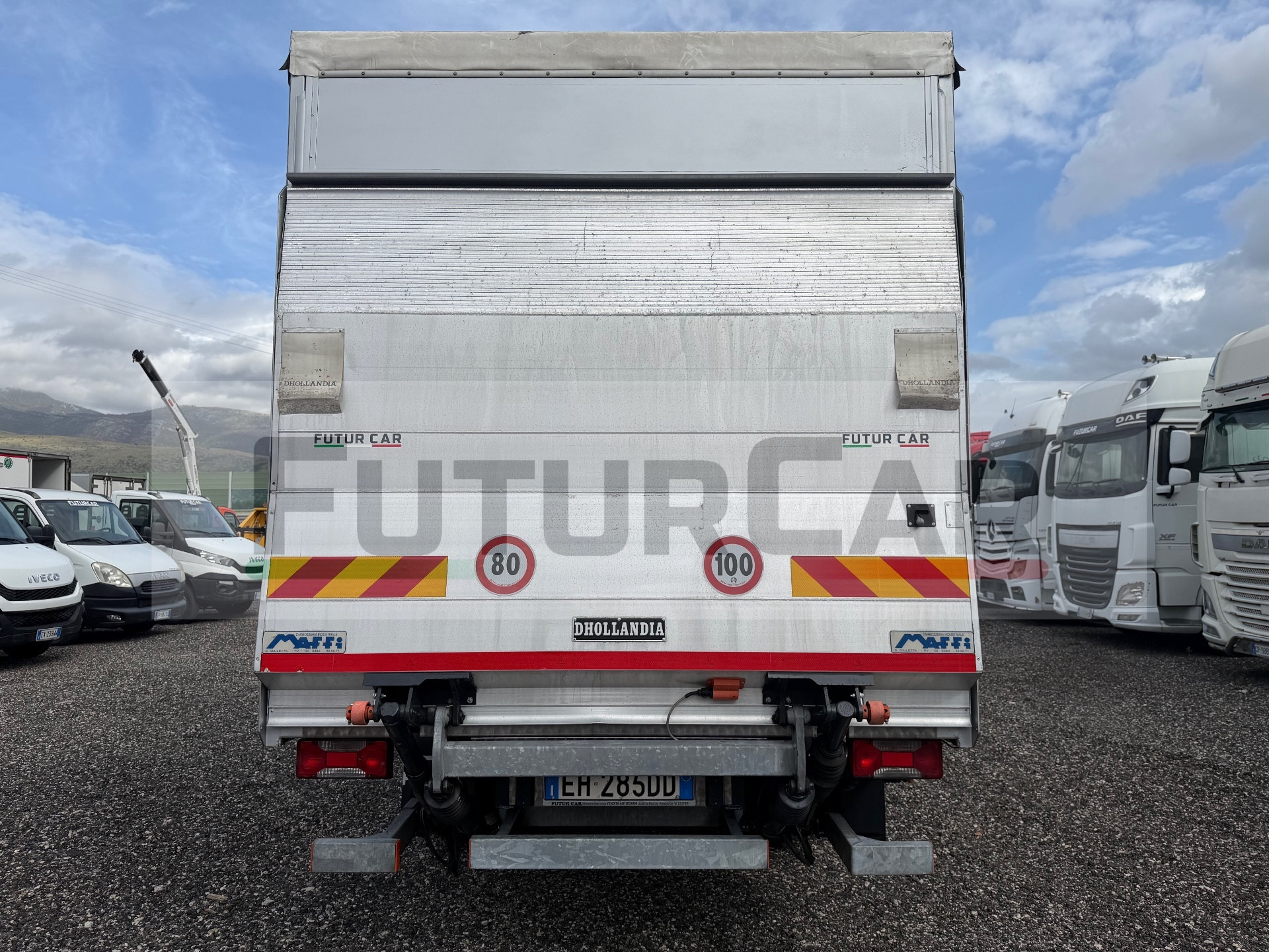Iveco Daily 70C21 3.0 Diesel 210CV Centina e Sponda Dhollandia (2013) Euro 5