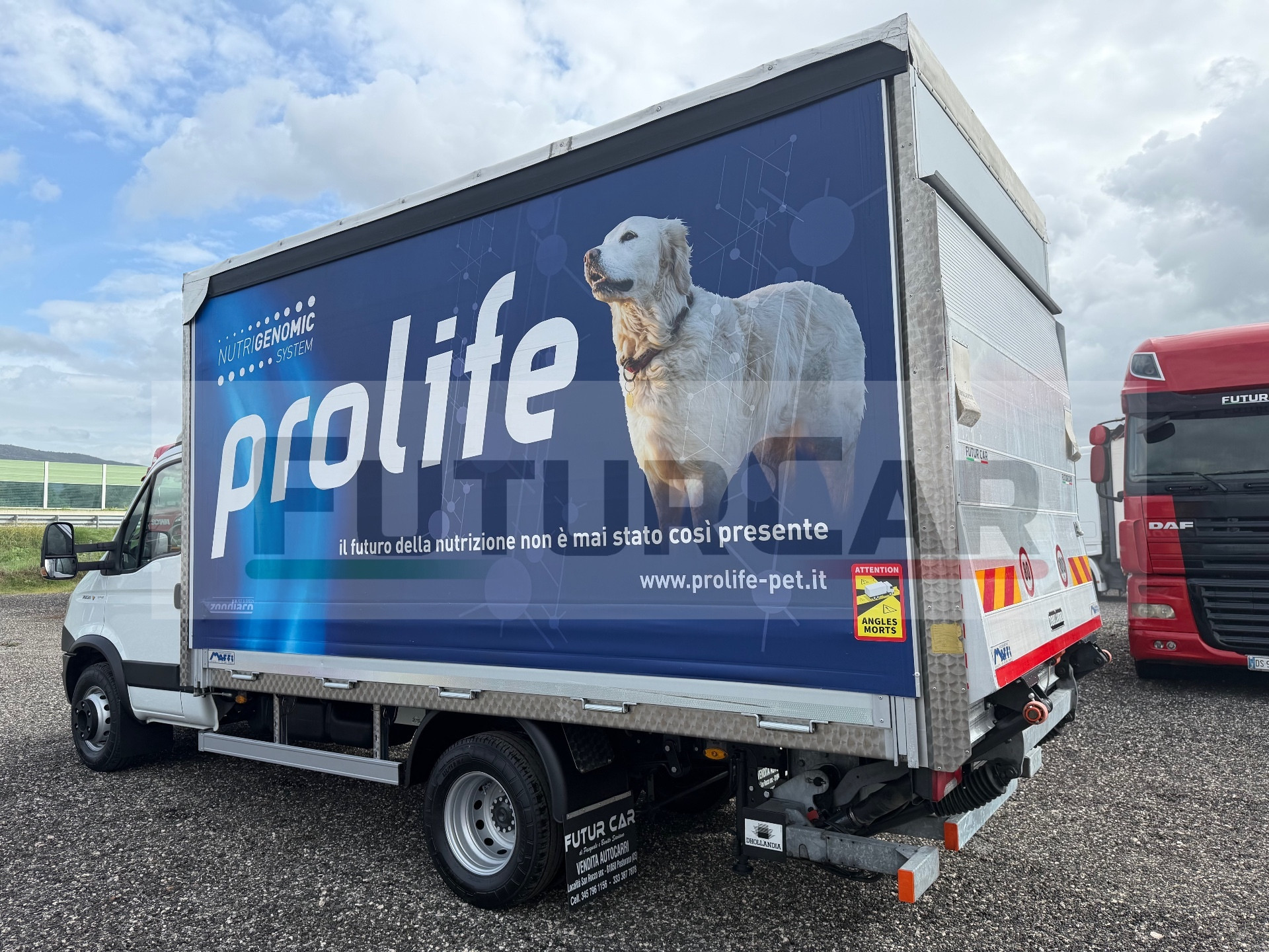 Iveco Daily 70C21 3.0 Diesel 210CV Centina e Sponda Dhollandia (2013) Euro 5