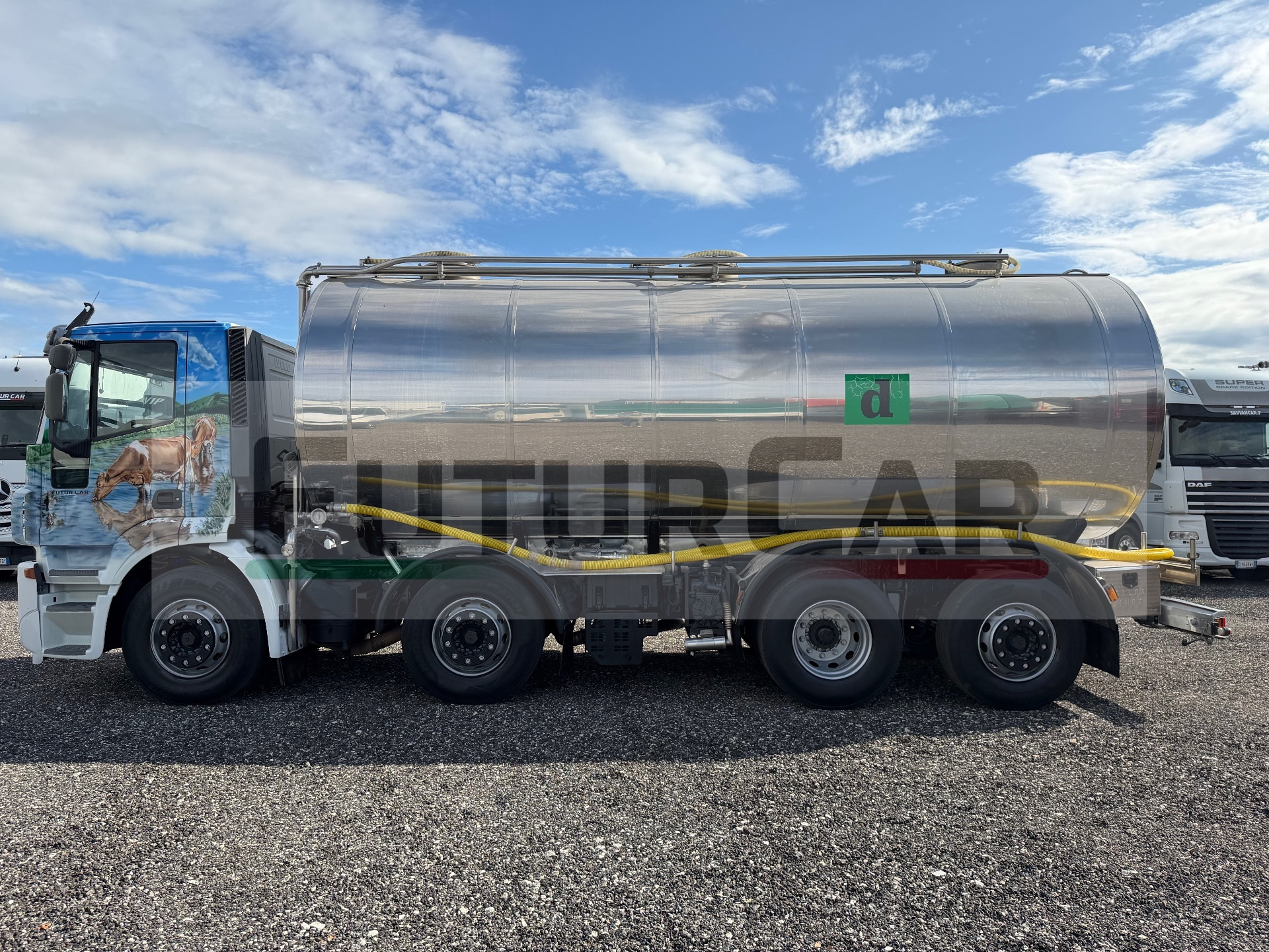 Iveco Stralis 400 4 Assi con Cisterna 21.000 litri (2006)