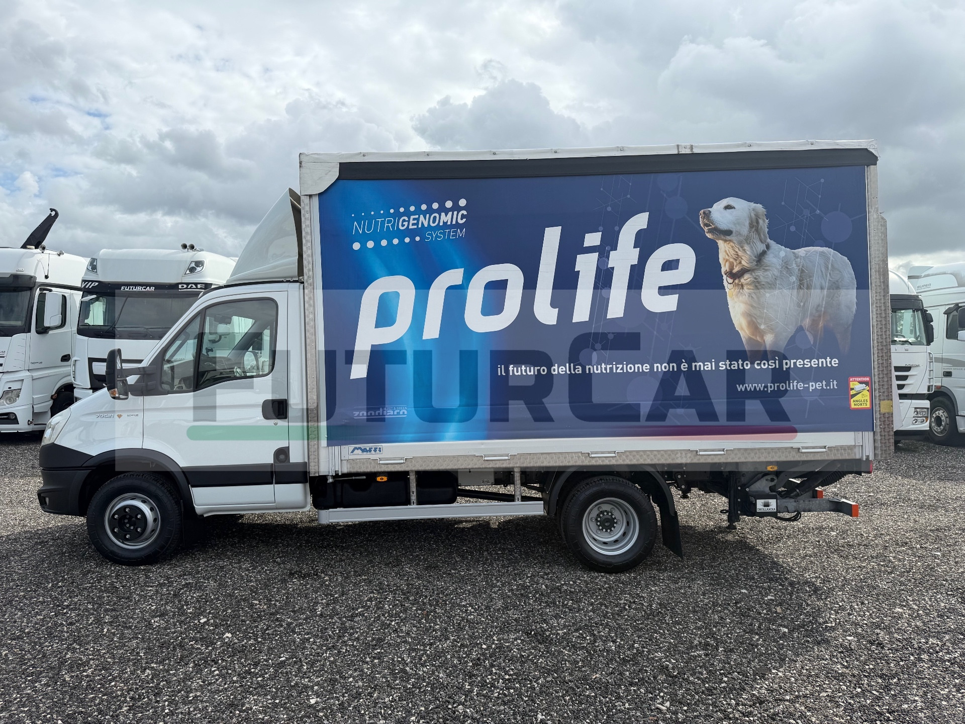 Iveco Daily 70C21 3.0 Diesel 210CV Centina e Sponda Dhollandia (2013) Euro 5