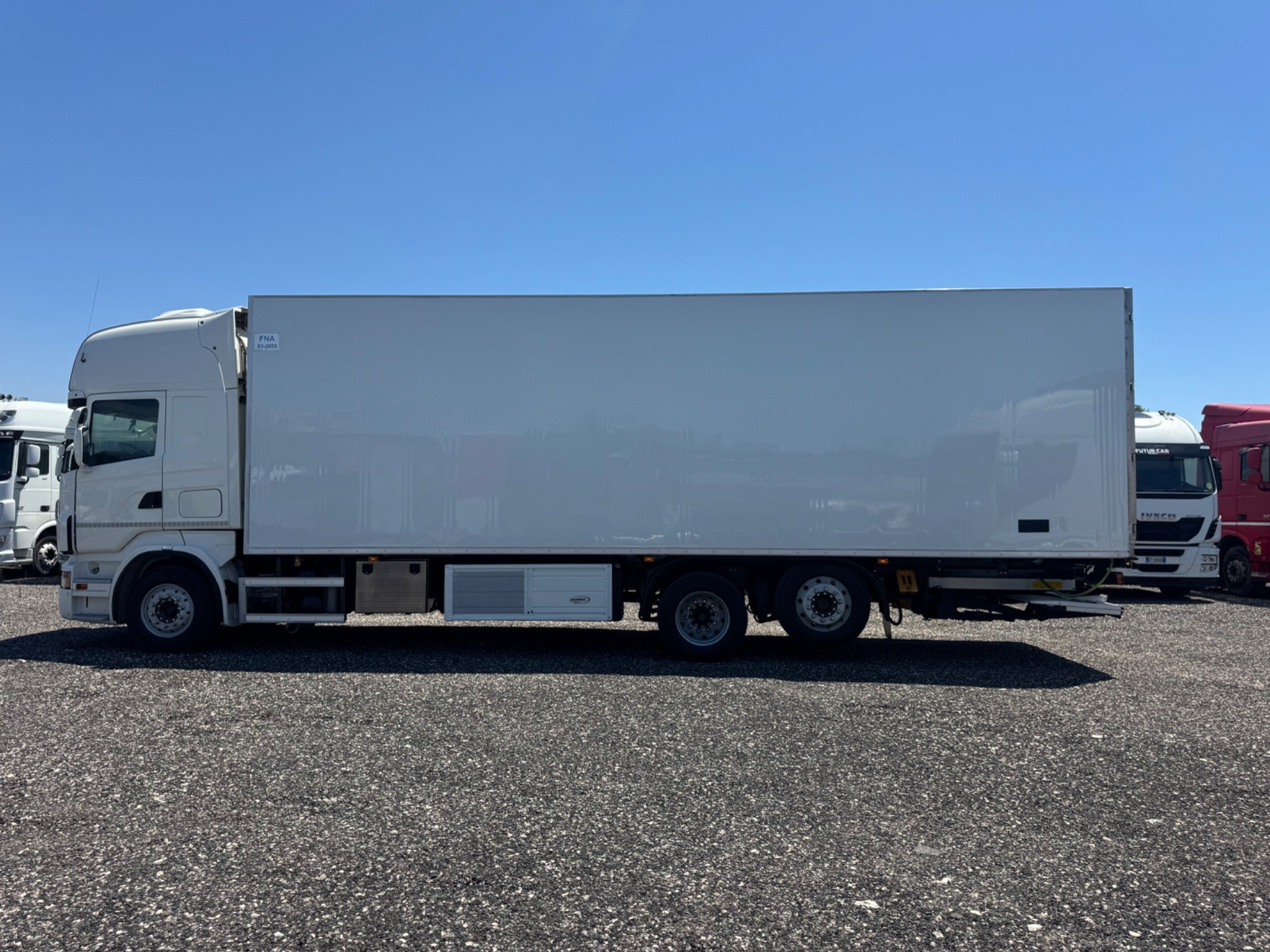 Scania R420 Cella Frigo 9.60 mt e Sponda – 2005 Tachigrafo a Disco