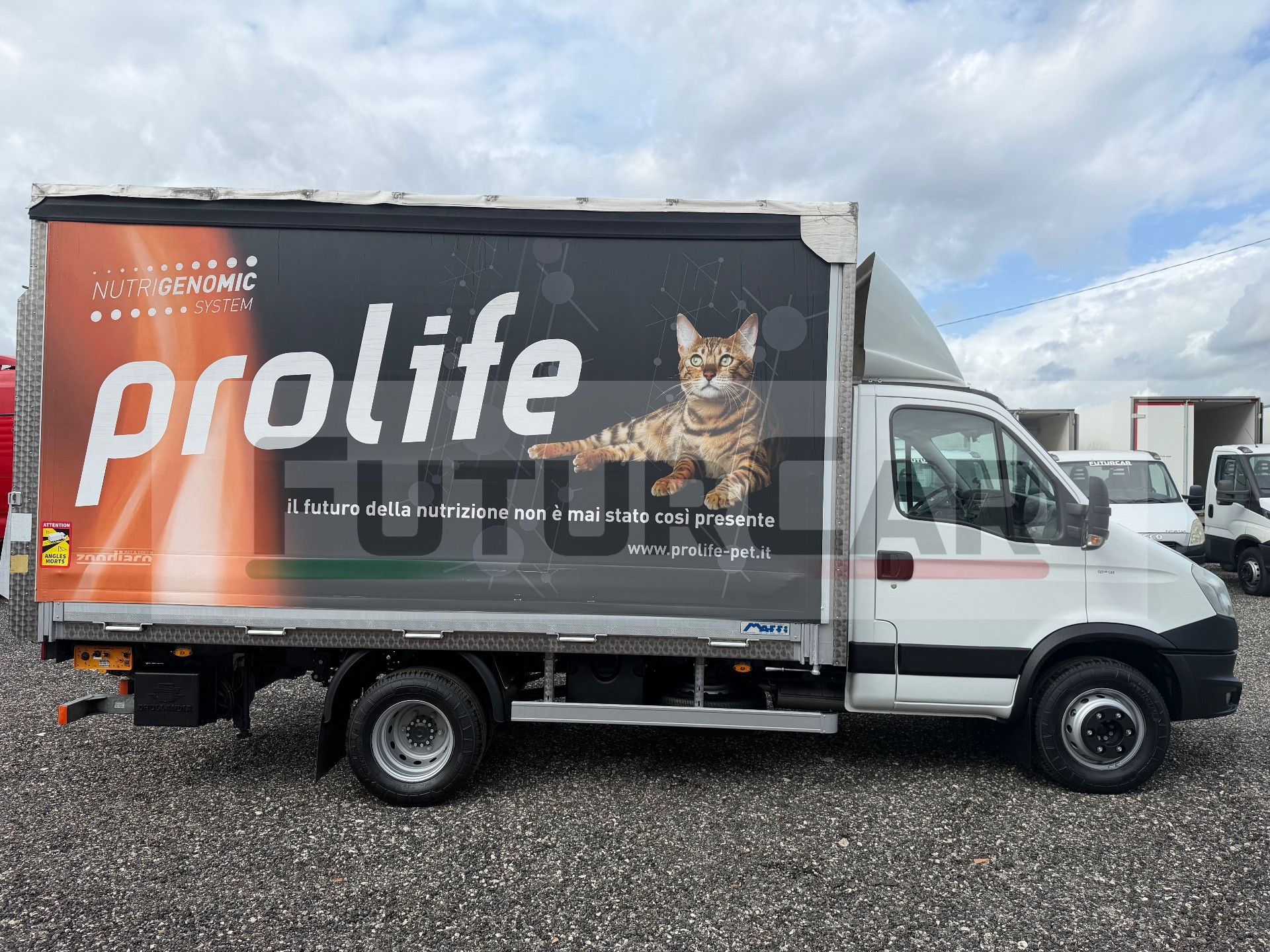 Iveco Daily 70C21 3.0 Diesel 210CV Centina e Sponda Dhollandia (2013) Euro 5