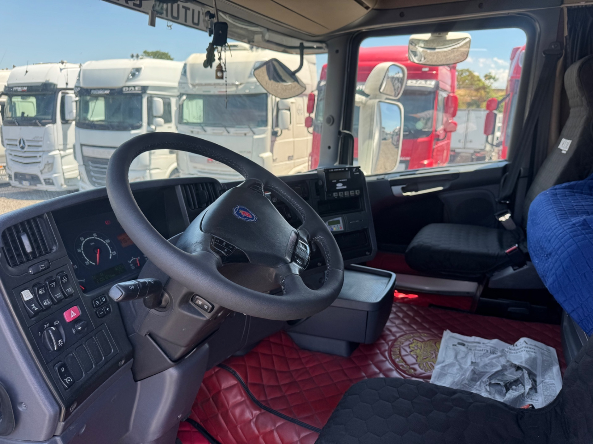 Scania R420 Cella Frigo 9.60 mt e Sponda – 2005 Tachigrafo a Disco