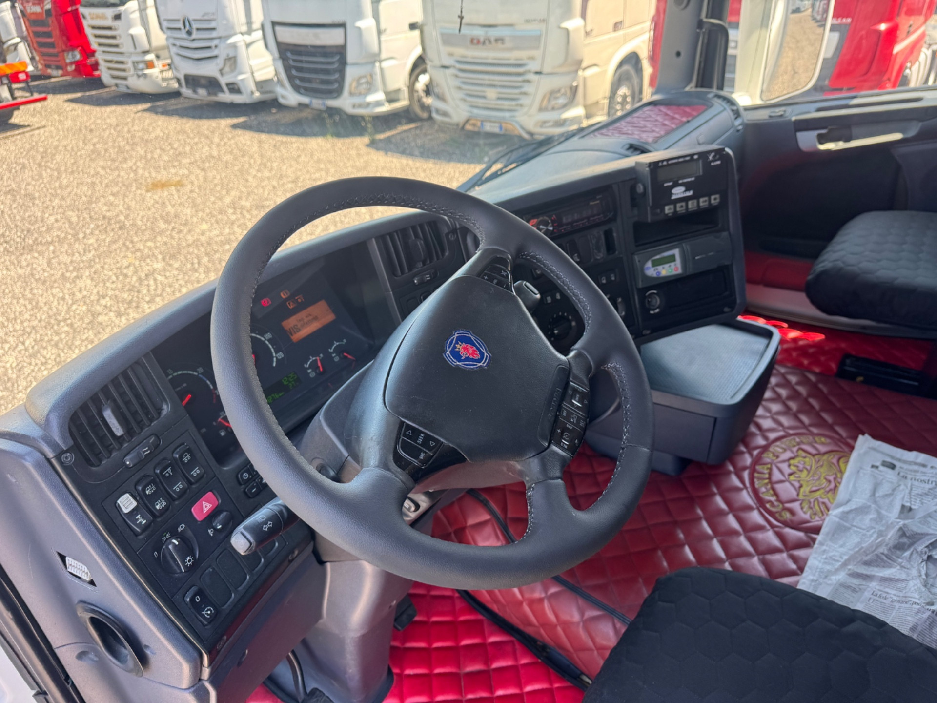 Scania R420 Cella Frigo 9.60 mt e Sponda – 2005 Tachigrafo a Disco