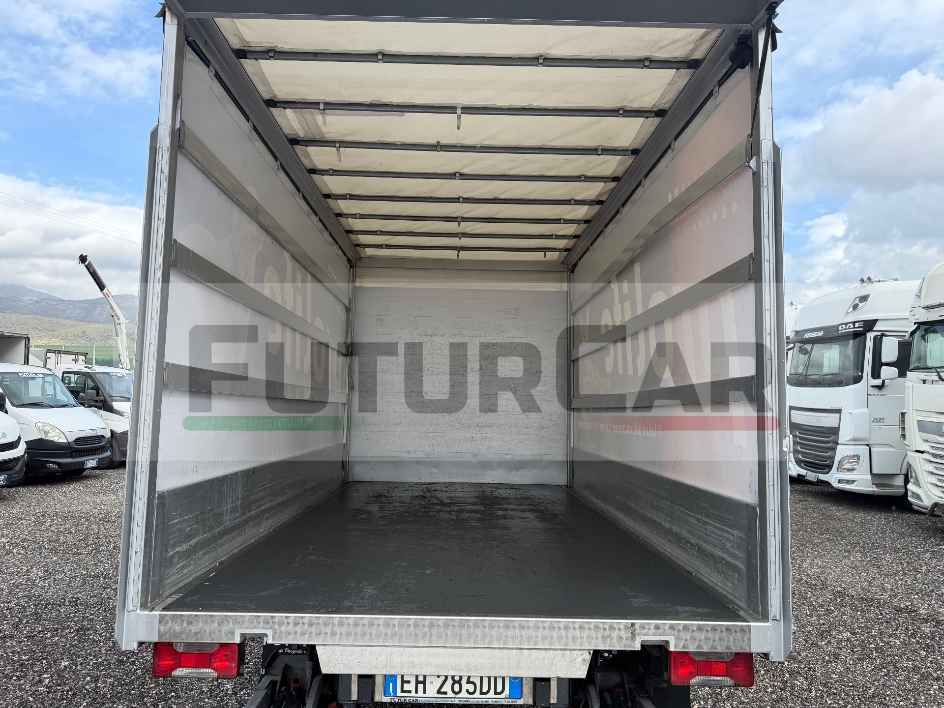 Iveco Daily 70C21 3.0 Diesel 210CV Centina e Sponda Dhollandia (2013) Euro 5