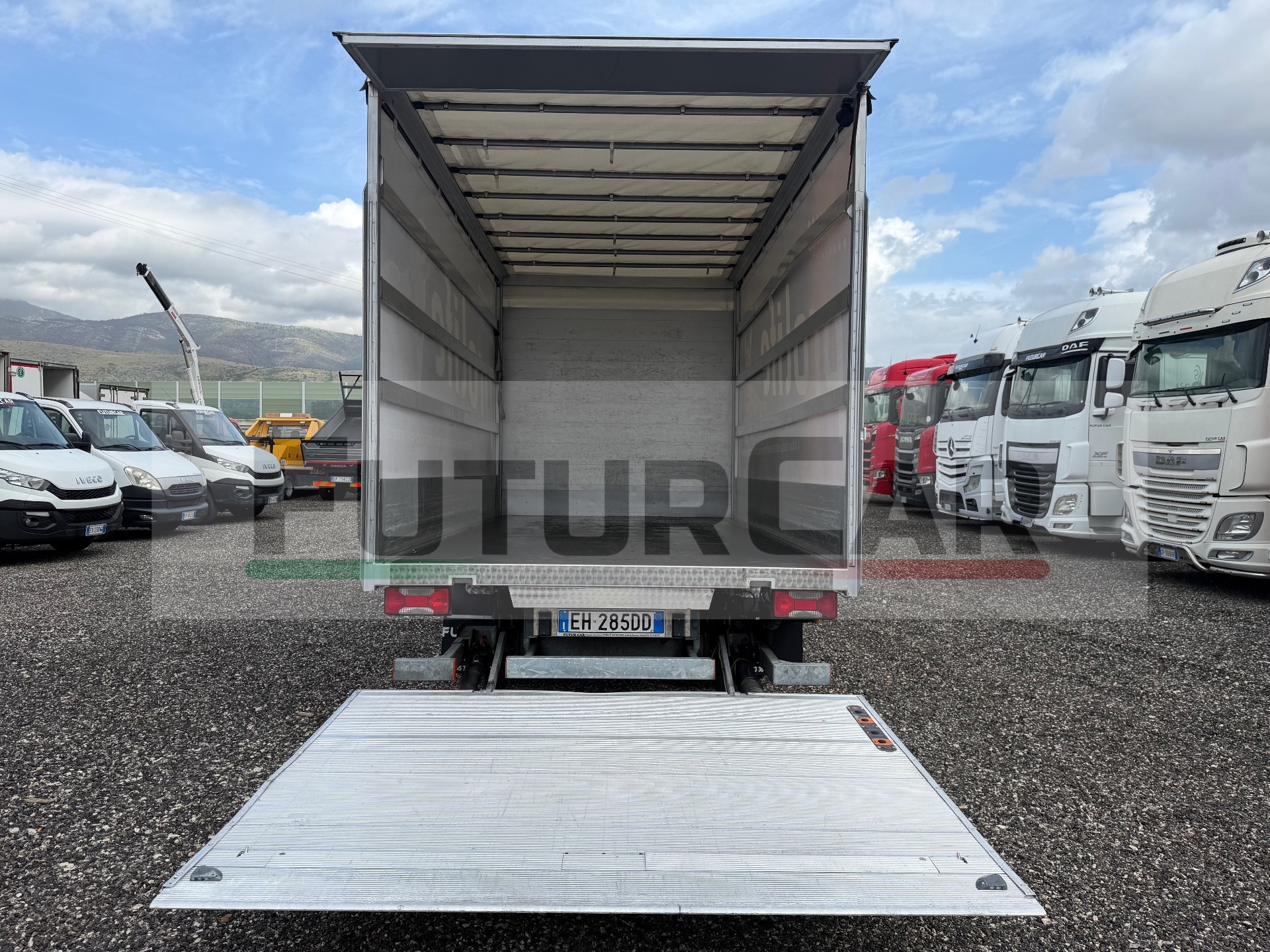 Iveco Daily 70C21 3.0 Diesel 210CV Centina e Sponda Dhollandia (2013) Euro 5